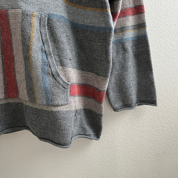 Pendleton Striped Hoodie Cotton Sweater - Picture 4 of 12